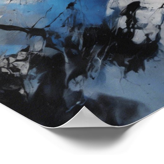 Abstrakte Kunst Poster (Ecke)