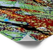 abstrakte Kunst Poster (Ecke)