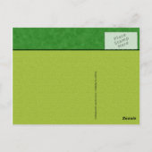 Abstrakte Kunst Postkarte (Rückseite)