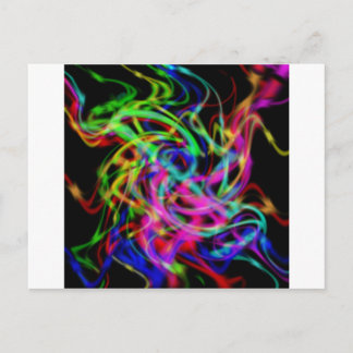 abstrakte Kunst Postkarte