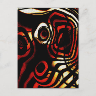 Abstrakte Kunst Postkarte