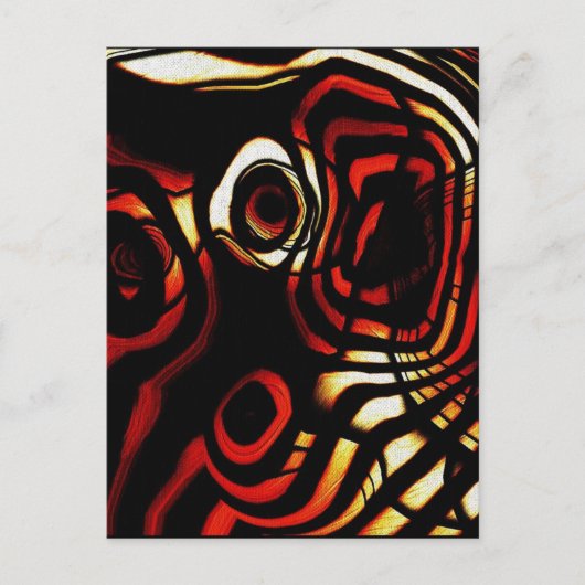 Abstrakte Kunst Postkarte (Vorderseite)