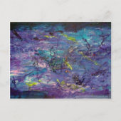 Abstrakte Kunst Postkarte (Vorderseite)