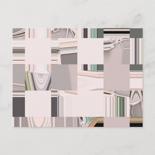 Abstrakte Kunst Postkarte (Vorderseite)