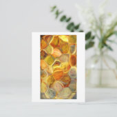 Abstrakte Kunst Postkarte (Stehend Vorderseite)