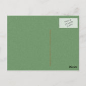 Abstrakte Kunst Postkarte (Rückseite)