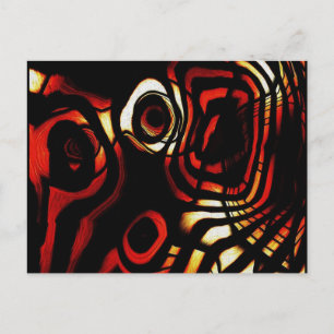 Abstrakte Kunst Postkarte