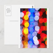 Abstrakte Kunst Postkarte (Vorne/Hinten)