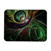 Abstrakte Kunst-Premium-Magnet für Augen Magnet (Horizontal)