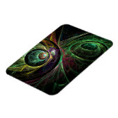 Abstrakte Kunst-Premium-Magnet für Augen Magnet (Linke Seite)