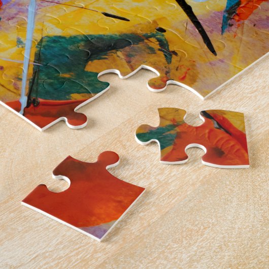 Abstrakte Kunst Puzzle (Seite)
