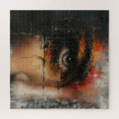 Abstrakte Kunst Puzzle (Horizontal)