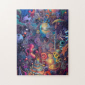 Abstrakte Kunst Puzzle (Vertikal)