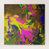 Abstrakte Kunst Puzzle (Horizontal)
