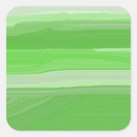 abstrakte Kunst Quadratischer Aufkleber (Vorderseite)