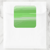 abstrakte Kunst Quadratischer Aufkleber (Tasche)