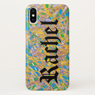 abstrakte Kunst Rachel vom Waisenschwarzen mit Case-Mate iPhone Hülle