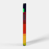 Abstrakte Kunst Rainbow iPhone Hülle (Rechte Seite)
