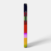 Abstrakte Kunst Rainbow iPhone Hülle (Linke Seite)