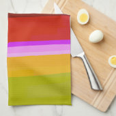 Abstrakte Kunst Rainbow Küchentuch (Viertel Falte)