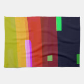 Abstrakte Kunst Rainbow Küchentuch (Horizontal)