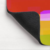 Abstrakte Kunst Rainbow Mousepad (Ecke)