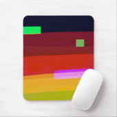 Abstrakte Kunst Rainbow Mousepad (Mit Mouse)