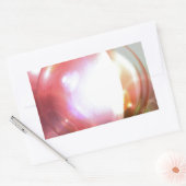 Abstrakte Kunst Rechteckiger Aufkleber (Umschlag)