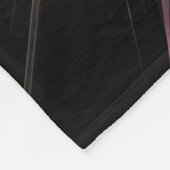 Abstrakte Kunst Regenbogen Eis Fleecedecke (Ecke)