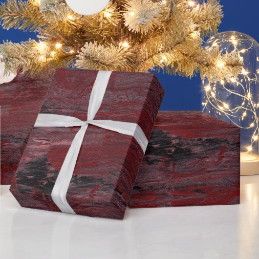 Abstrakte Kunst: Restwärme Geschenkpapier (Feiertage)