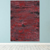Abstrakte Kunst: Restwärme Leinwanddruck (Insitu (Holzboden))