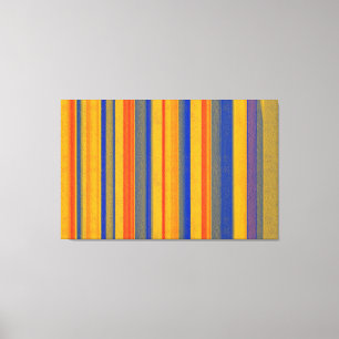 Abstrakte Kunst  Retrostreifen 2 Leinwanddruck