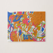 abstrakte Kunst "Rolling Sky" Puzzle (Horizontal)