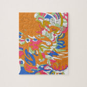 abstrakte Kunst "Rolling Sky" Puzzle (Vertikal)