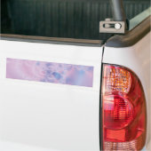 Abstrakte Kunst rosa Autoaufkleber (Auf Lkw)
