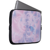 Abstrakte Kunst rosa Laptopschutzhülle (Vorne Rechts)