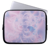Abstrakte Kunst rosa Laptopschutzhülle (Vorderseite)