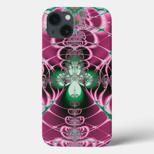 Abstrakte Kunst Rote Blume Case-Mate iPhone Hülle