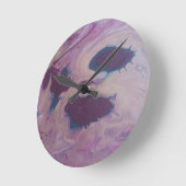 Abstrakte Kunst Runde Wanduhr (Winkel)