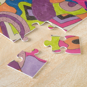 abstrakte Kunst "Samba" Puzzle