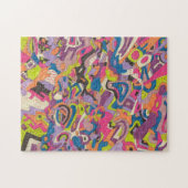 abstrakte Kunst "Samba" Puzzle (Horizontal)