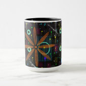 Abstrakte Kunst: Satellit  Tasse (Zentrum)