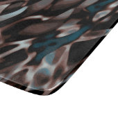 Abstrakte Kunst Schneidebrett (Ecke)