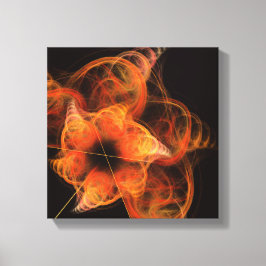 Abstrakte Kunst, Schwarz und Weiß Leinwanddruck