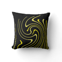 Abstrakte Kunst Schwarz-weiß Gelbe Linien Minimali