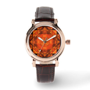 Abstrakte Kunst segnen Armbanduhr