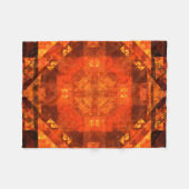 Abstrakte Kunst segnen Fleecedecke (Vorderseite (Horizontal))