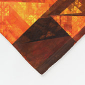 Abstrakte Kunst segnen Fleecedecke (Ecke)