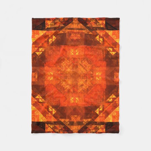 Abstrakte Kunst segnen Fleecedecke (Vorderseite)