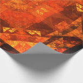 Abstrakte Kunst segnen Geschenkpapier (Ecke)